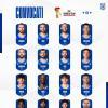 Qualificazioni Mondiali, i 16 giocatori convocati dall'Italbasket del ct Banchi