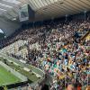 Udinese sconfitta 3-0 dal Lecce: i tifosi abbandonano la curva prima del fischio finale