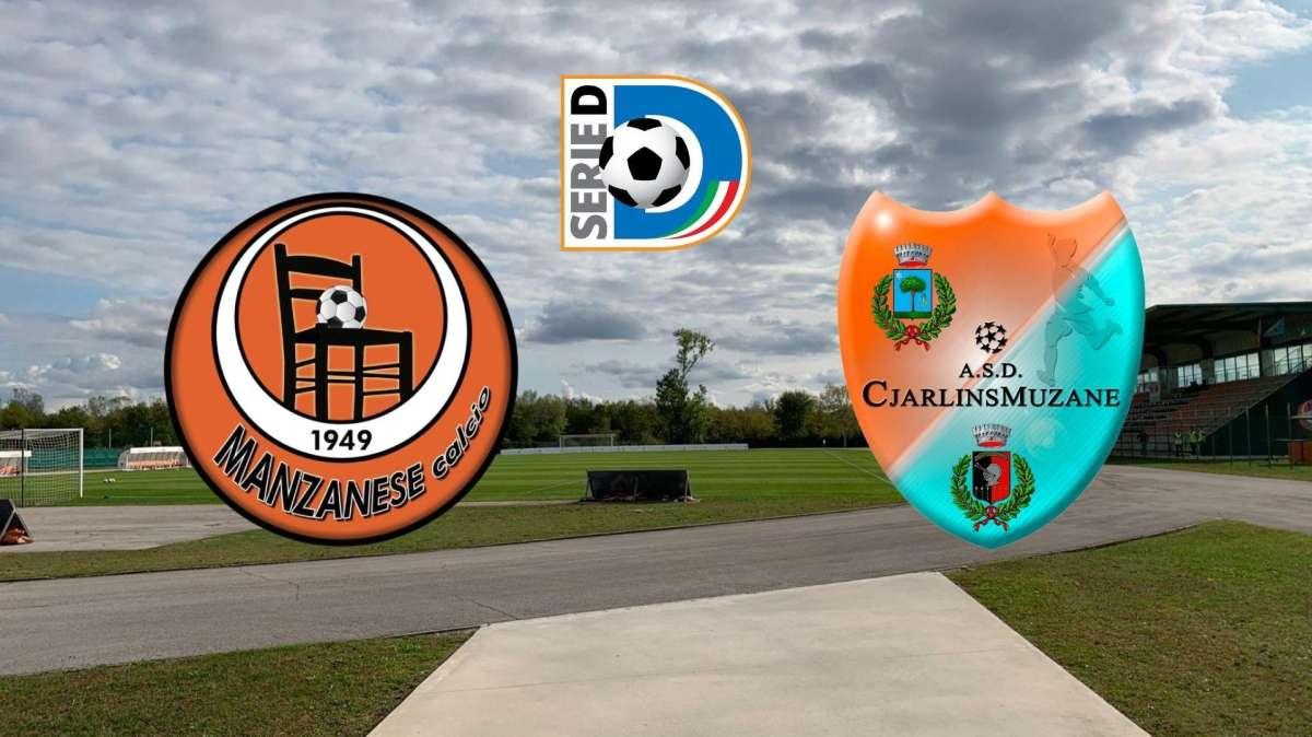 RELIVE SERIE D Manzanese-Cjarlins Muzane 2-2: Bussi trova il gol allo scadere, finisce in parità