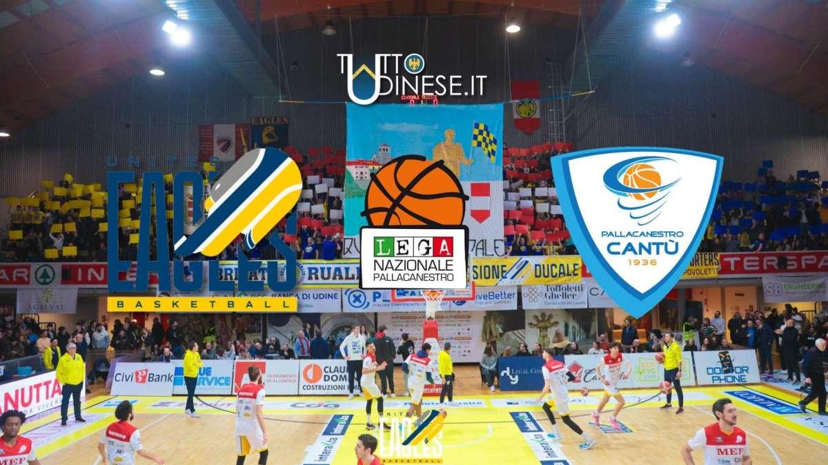 RELIVE Serie A2 UEB Cividale-Cantù 82-59: RISULTATO FINALE 