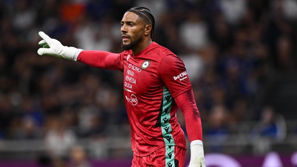 Udinese, Okoye in conferenza: "A San Siro contro l'Inter è sempre difficile"