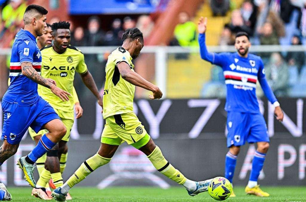 (VIDEO) Sampdoria-Udinese 0-1, L'Opinione: la fortuna aiuta Sottil, Ehizibue lampo nel grigiume friulano