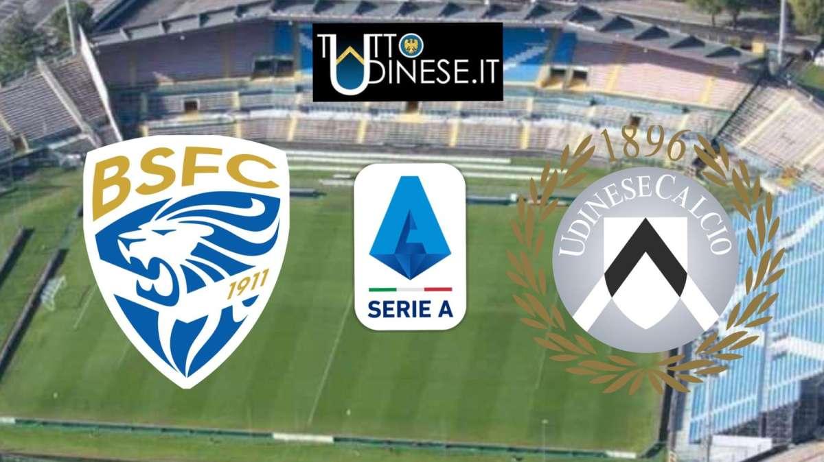 RELIVE Serie A Brescia-Udinese 1-1: Rigamonti stregato! Tantissime occasioni, poi la beffa di Bisoli ma al 90esimo la riprende De Paul