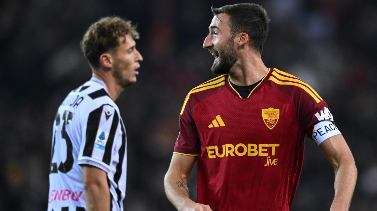 Udinese-Roma, tutto spaventosamente facile per i giallorossi: bordata di fischi all'intervallo
