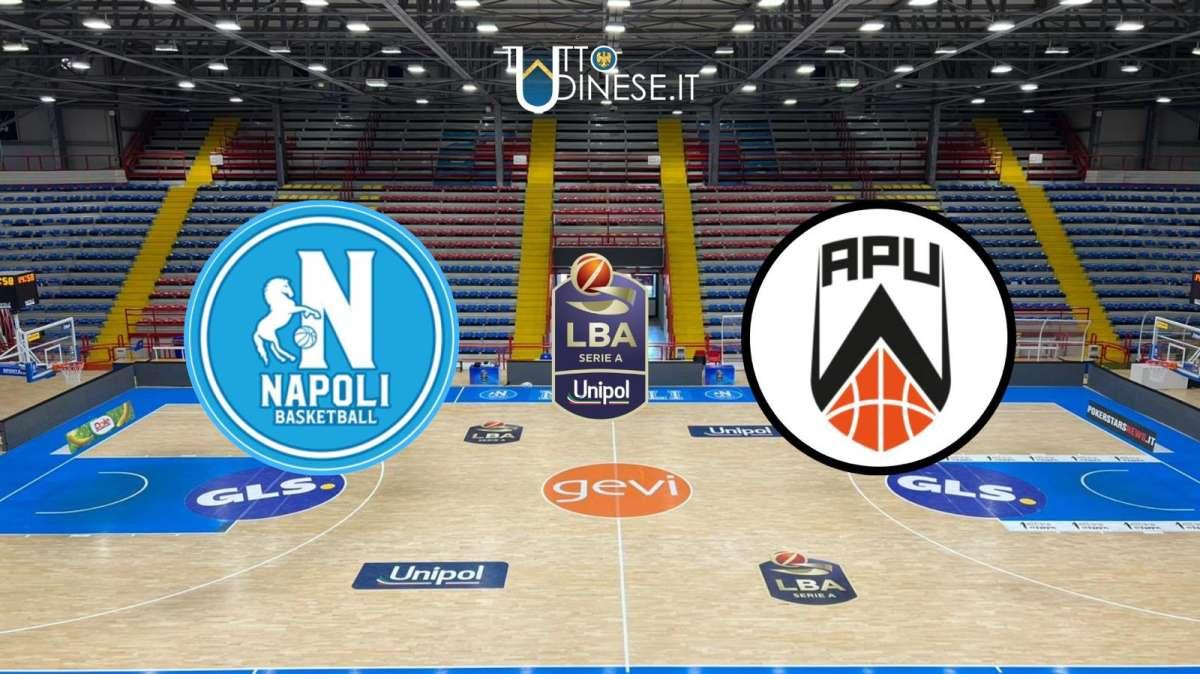DIRETTA LBA Napoli-Apu Udine 98-71: RISULTATO FINALE