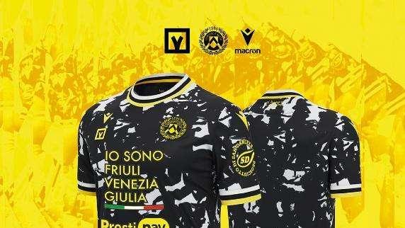 UFFICIALE - Udinese, presentata la terza maglia: i dettagli