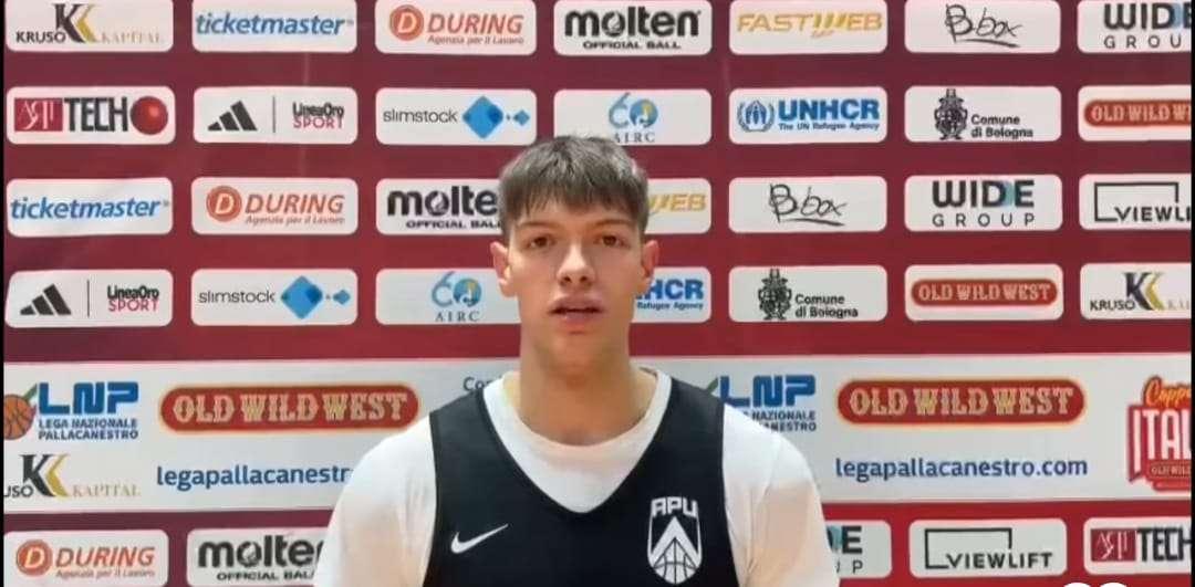 Apu Udine, Agostini: "Grato di poter dare il mio contributo e di sostenere la squadra"