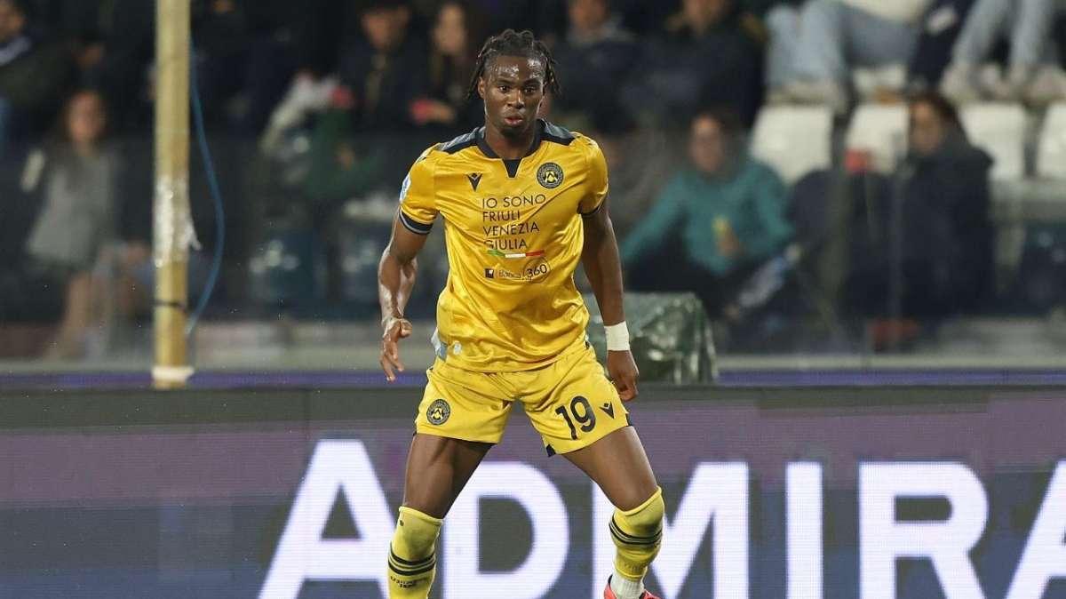 Udinese, apprensione per Ehizibue: oggi l’esito degli esami
