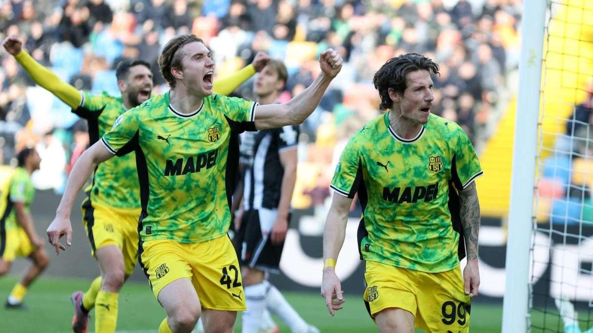 Udinese mediocre e il Sassuolo ne approfitta: bianconeri prigionieri dei propri limiti