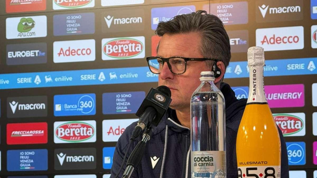Runjaic in conferenza stampa: "Non siamo in crisi, l'Udinese sta crescendo. Abbiamo la qualità per battere il Genoa"
