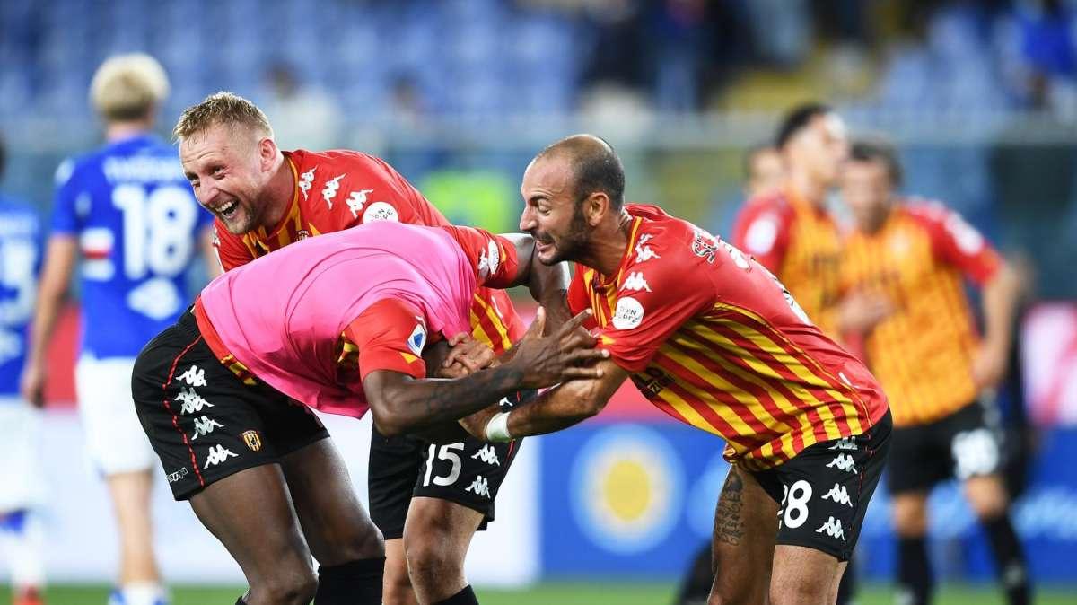 Benevento-Udinese 2-4, LE PAGELLE DEGLI AVVERSARI: Lapadula ci prova, dietro si sbanda