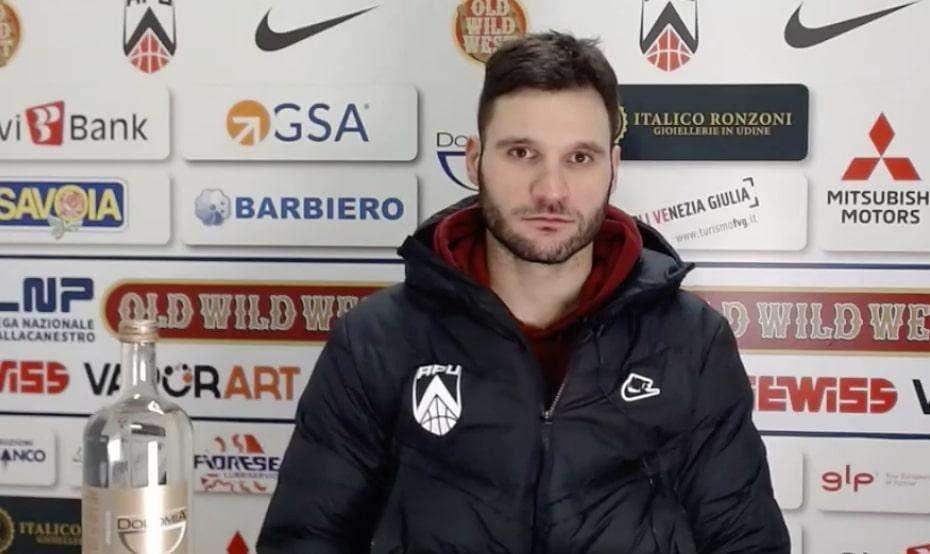 Apu Udine, Giuri: "Siamo riusciti a dare continuità alla partita di Treviglio"