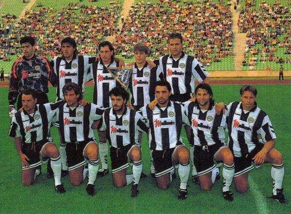 01/06/1997, l'Udinese batte la Roma 3-0: per la prima volta i bianconeri sono in Coppa UEFA