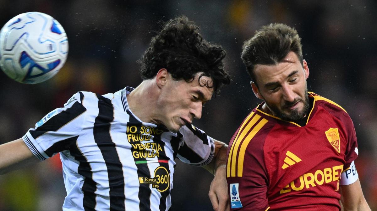 Udinese-Roma, arriva il primo gol in Serie A per Palma