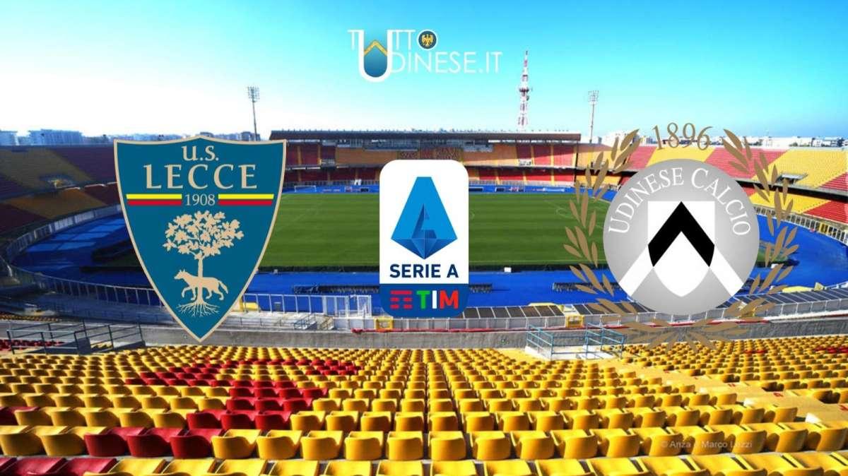 RELIVE SERIE A - Lecce-Udinese (1-0): finita, brutta prestazione e Strefezza dà tre punti ai padroni di casa
