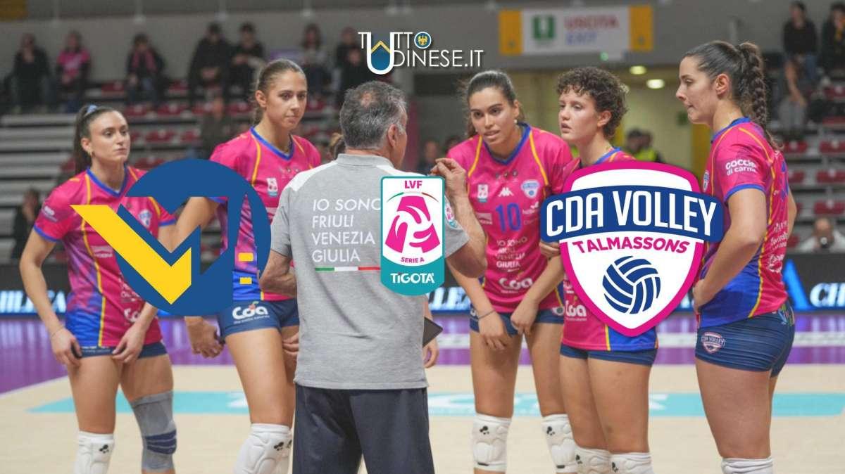 DIRETTA Serie A2 Volley Modena-CDA Talmassons FVG 1-3: RISULTATO FINALE