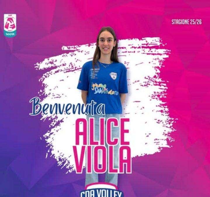 UFFICIALE - CDA Volley Talmassons FVG ingaggia Alice Viola