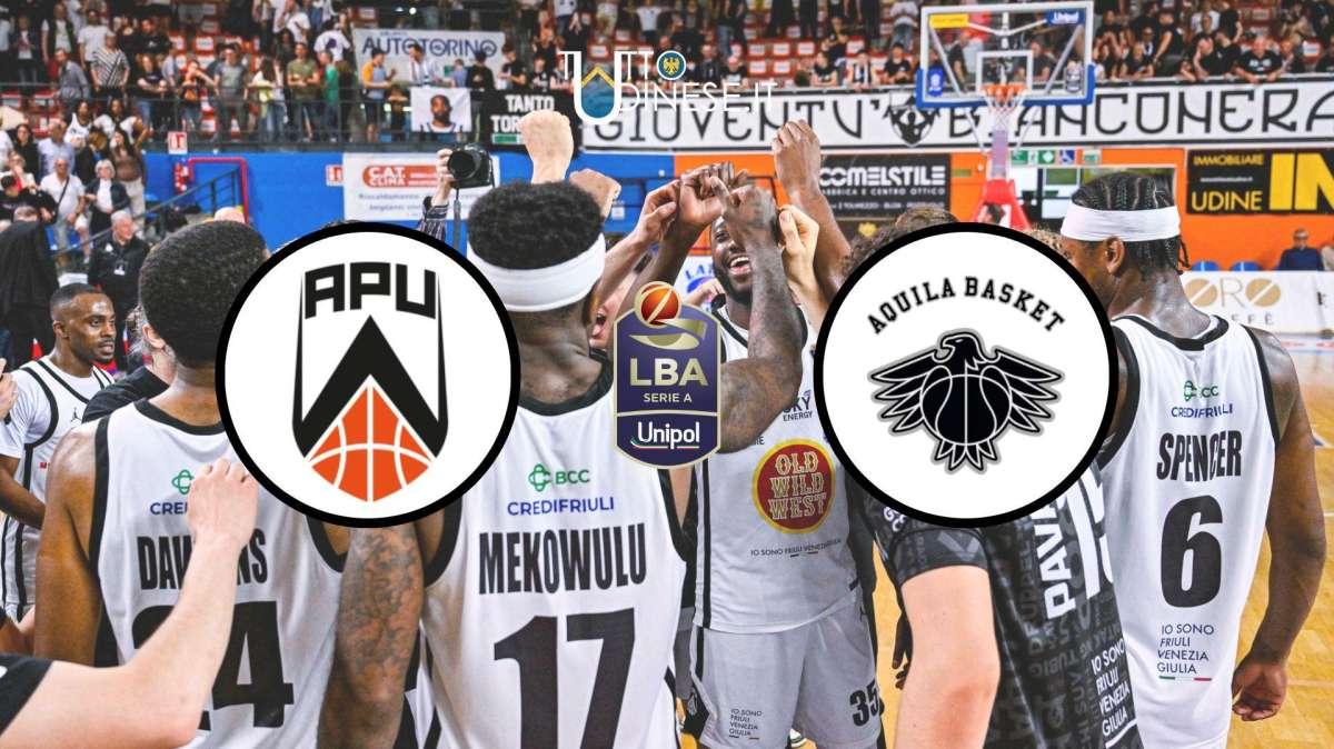 DIRETTA APU Udine-Aquila Trento 69-76: RISULTATO FINALE