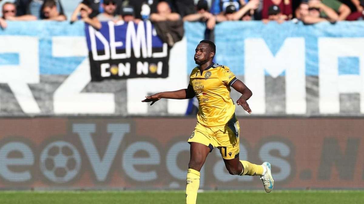 Udinese, Kamara è decisivo: un gol e due assist in campionato