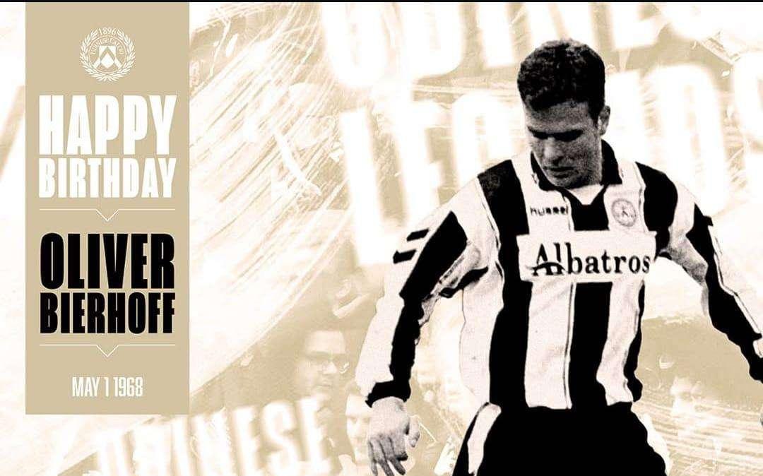 L'Udinese festeggia Bierhoff: l'ex centravanti tedesco compie oggi 57 anni