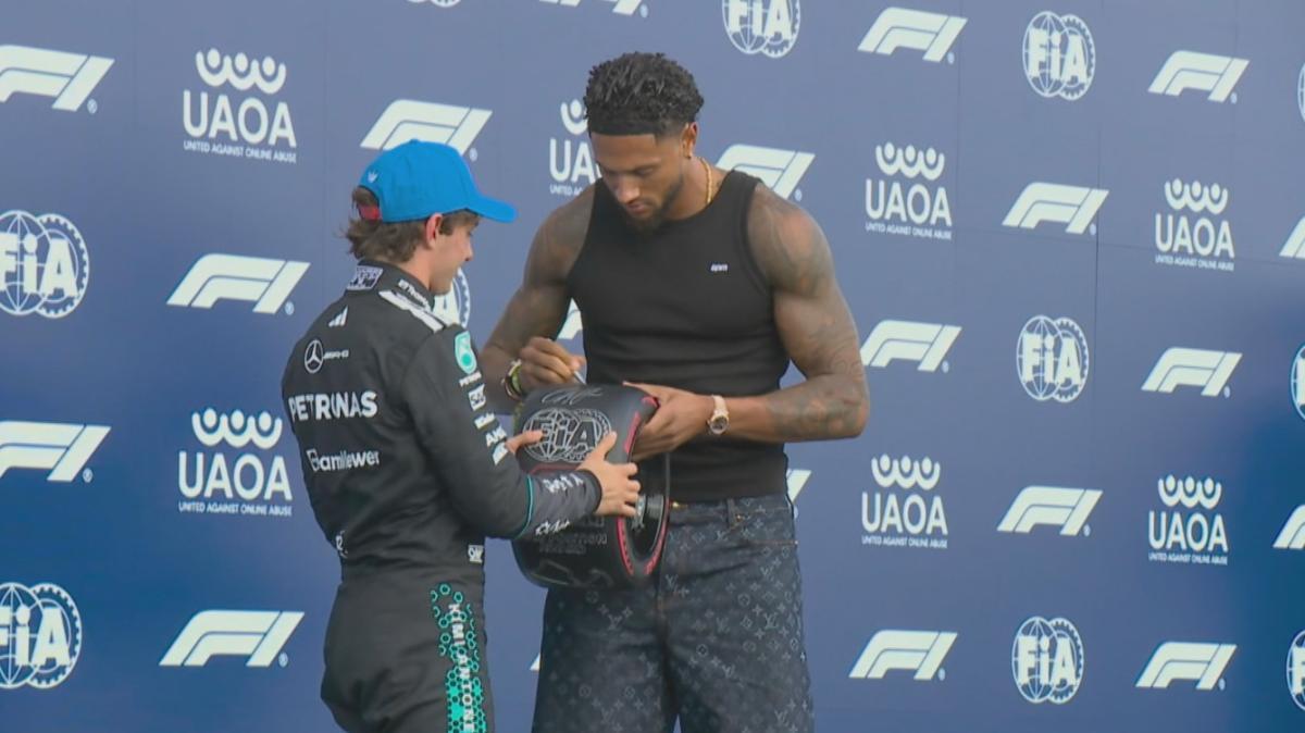 Un po' di Udinese a Silverstone: Okoye premia Antonelli dopo la Pole