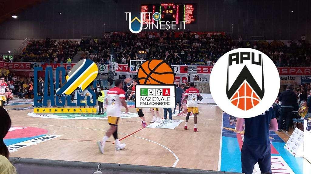 LIVE SERIE A2 PLAYOFF, UEB Gesteco Cividale-Apu Udine (68-79), finita, i bianconeri tornano in vantaggio nella serie