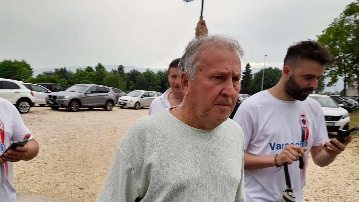 Zico: "Felice di ritrovare tanta gente che ha fatto il tifo per me, non ho giocato perché reduce da un'operazione"