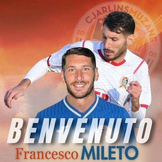 UFFICIALE - Cjarlins Muzane, in arrivo il difensore Francesco Mileto