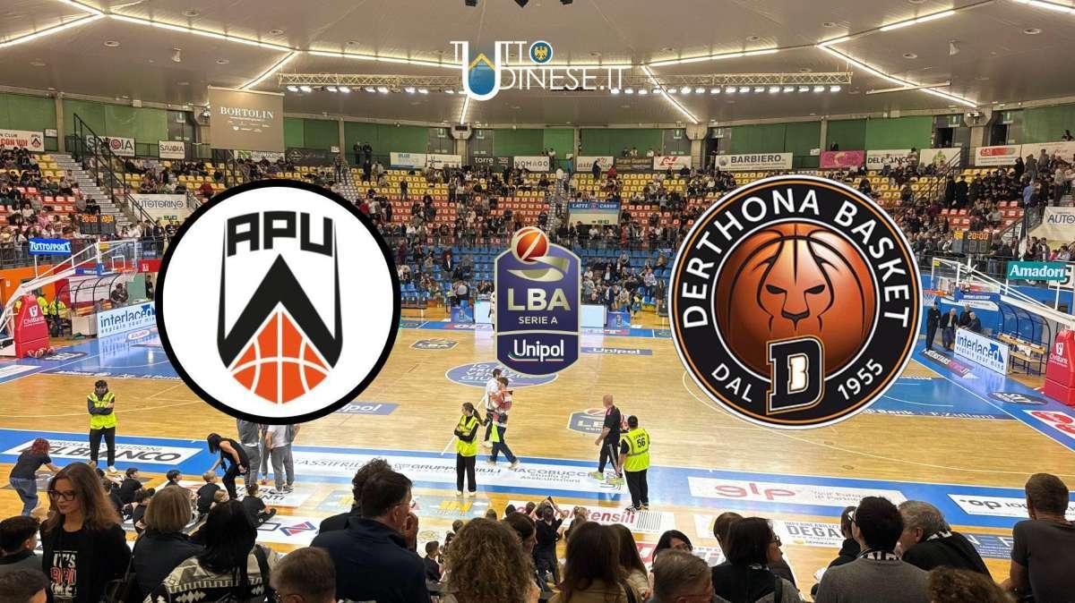 DIRETTA APU Udine - Derthona 90-94: RISULTATO FINALE
