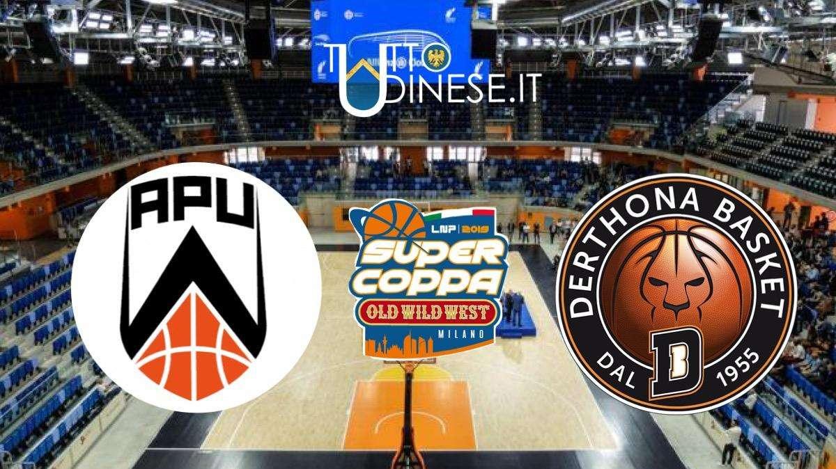 RELIVE Supercoppa Apu Udine-Bertram Tortona 67-78 FINALE