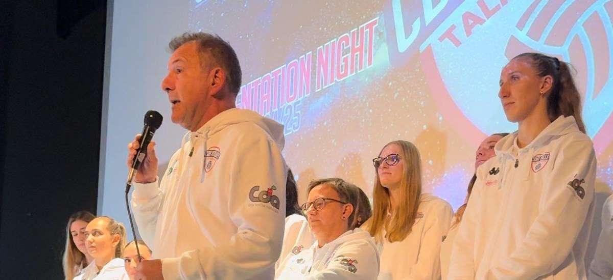 Cda Volley Talmassons, coach Barbieri durante la presentazione: "La salvezza è il nostro obiettivo"