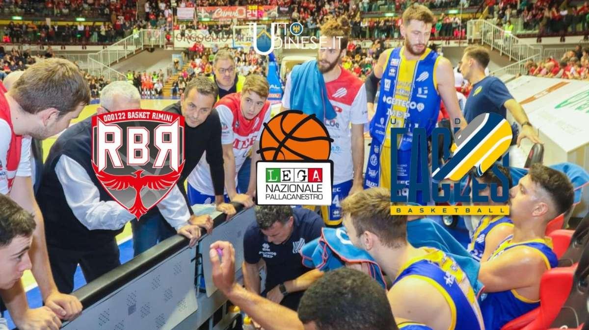 RELIVE Serie A2 RivieraBanca Basket Rimini-UEB Gesteco Cividale 67-69: RISULTATO FINALE