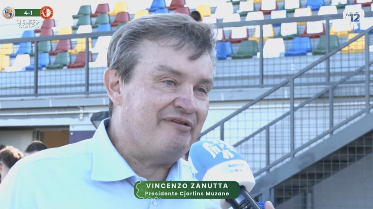 Cjarlins Muzane, Zanutta: “I ragazzi mi hanno emozionato; miglior partita in dieci anni di Serie D”