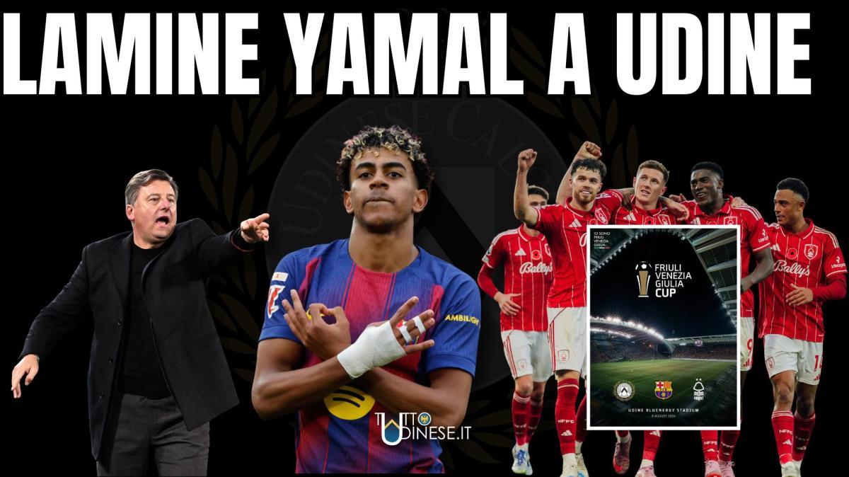 UDINESE-BARCELLONA come nel 2005: in arrivo anche il NOTTINGHAM FOREST grazie alla FVG CUP