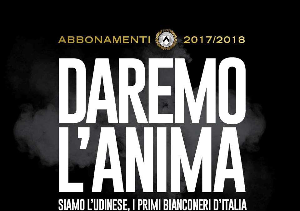 Sono 8.141 gli abbonati dellUdinese alla chiusura della prima fase