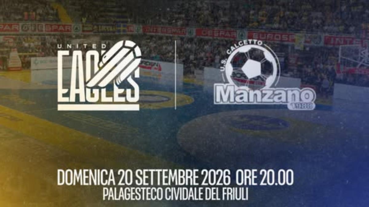 Eagles Futsal, esordio in Coppa: subito derby con il Manzano