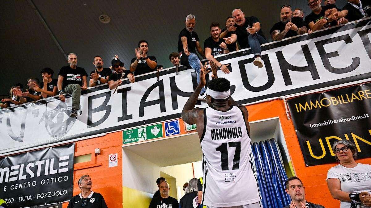 Apu Udine, Mekowulu: “A Udine sto molto bene; il mio obiettivo è migliorarmi ancora”