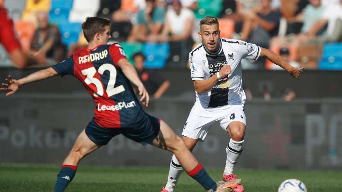 Udinese-Genoa 2-2, LE PAGELLE DEGLI AVVERSARI: Haps e Maturro graziano i bianconeri