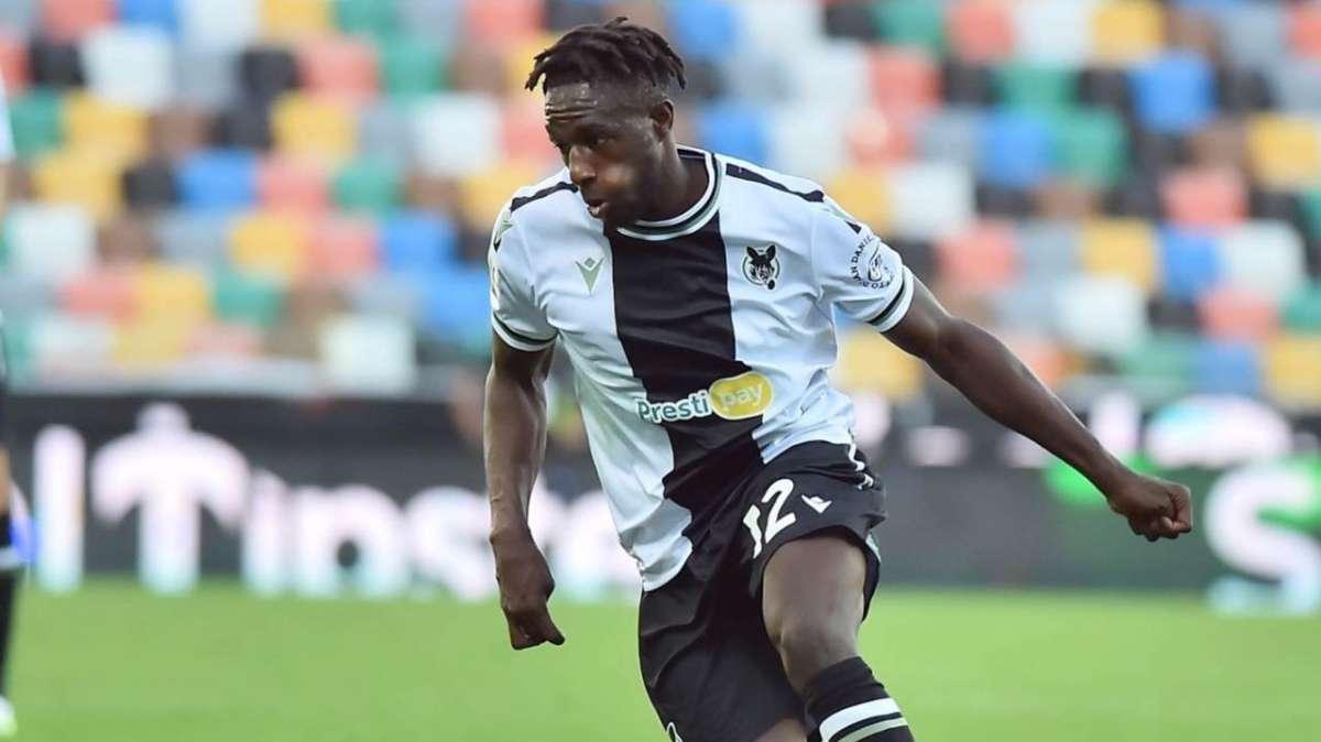 Udinese, problema muscolare per Kamara: in dubbio per Empoli
