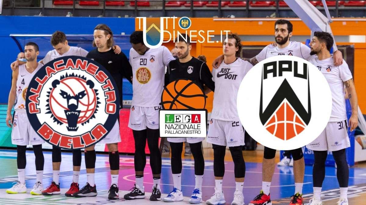 RELIVE Girone Verde Serie A2 Edinol Biella-Apu Udine 84-62: RISULTATO FINALE