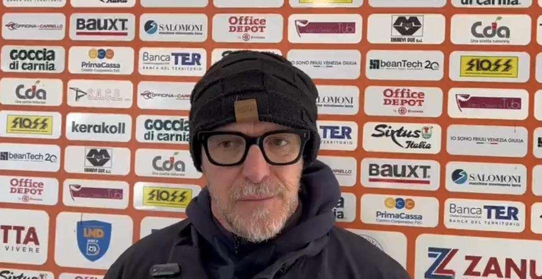 Cjarlins Muzane, Zironelli: "Punto che muove la classifica, peccato non aver fatto quattro su quattro nei derby"