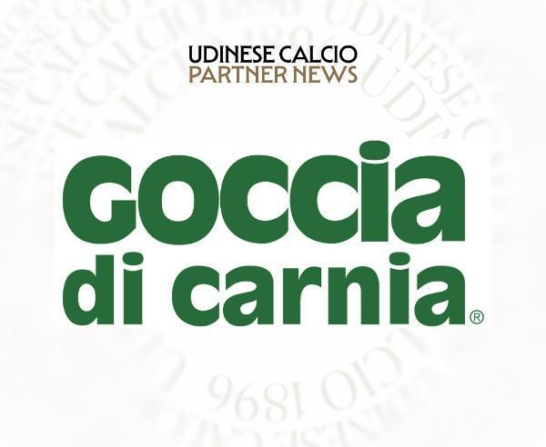 Udinese e Goccia di Carnia ancora insieme: rinnovo ufficiale e il ritorno dell'iconico "Ogni sorso un gol"