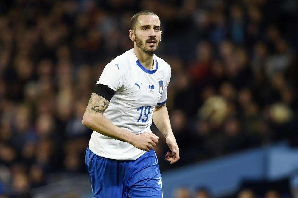 Bonucci raccoglie la fascia di Buffon: sarà il capitano dell'Italia