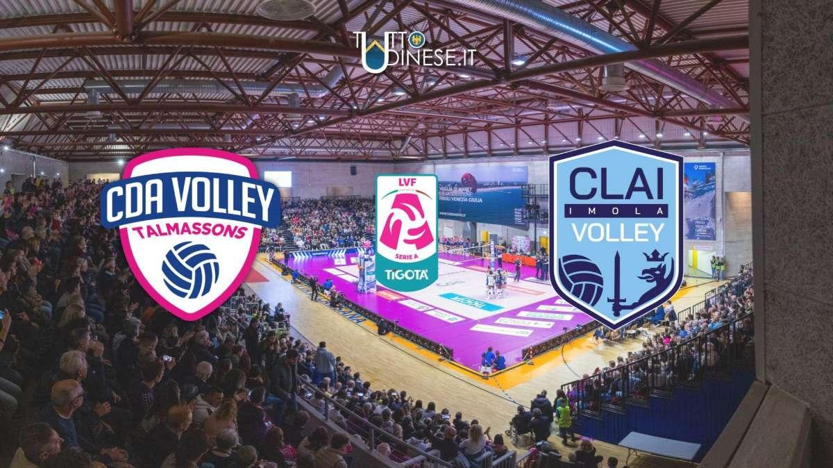 DIRETTA SERIE A2 CDA Talmassons FVG-Clai Imola 2-3: RISULTATO FINALE