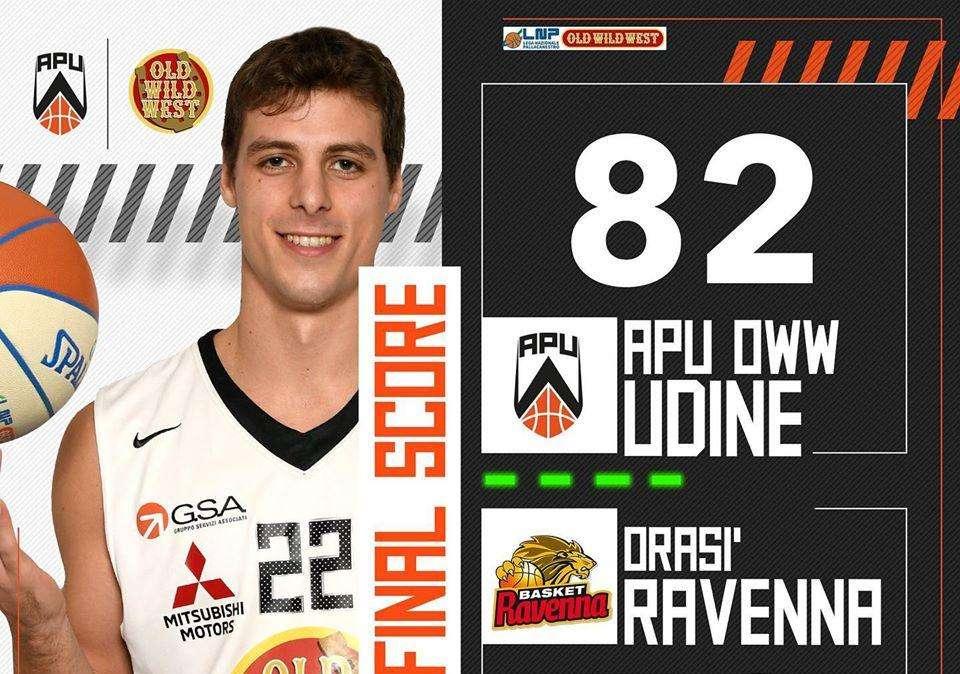 Apu OWW-OraSì Ravenna 82-72, LE PAGELLE: Udine supera la capolista e trasforma i fischi in applausi