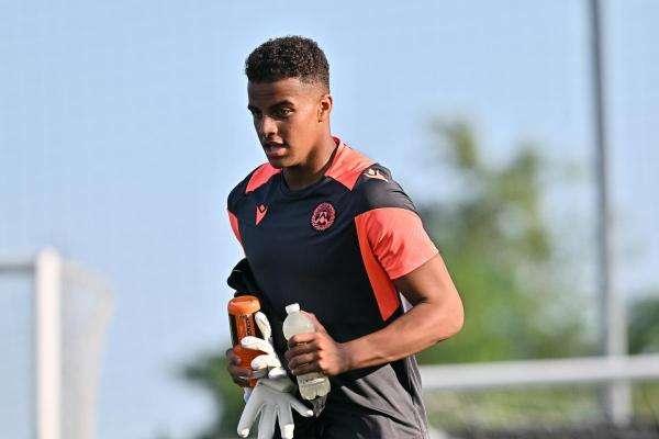 Udinese, il bianconero Tumaku in campo nel Torneo dei Gironi a Coverciano