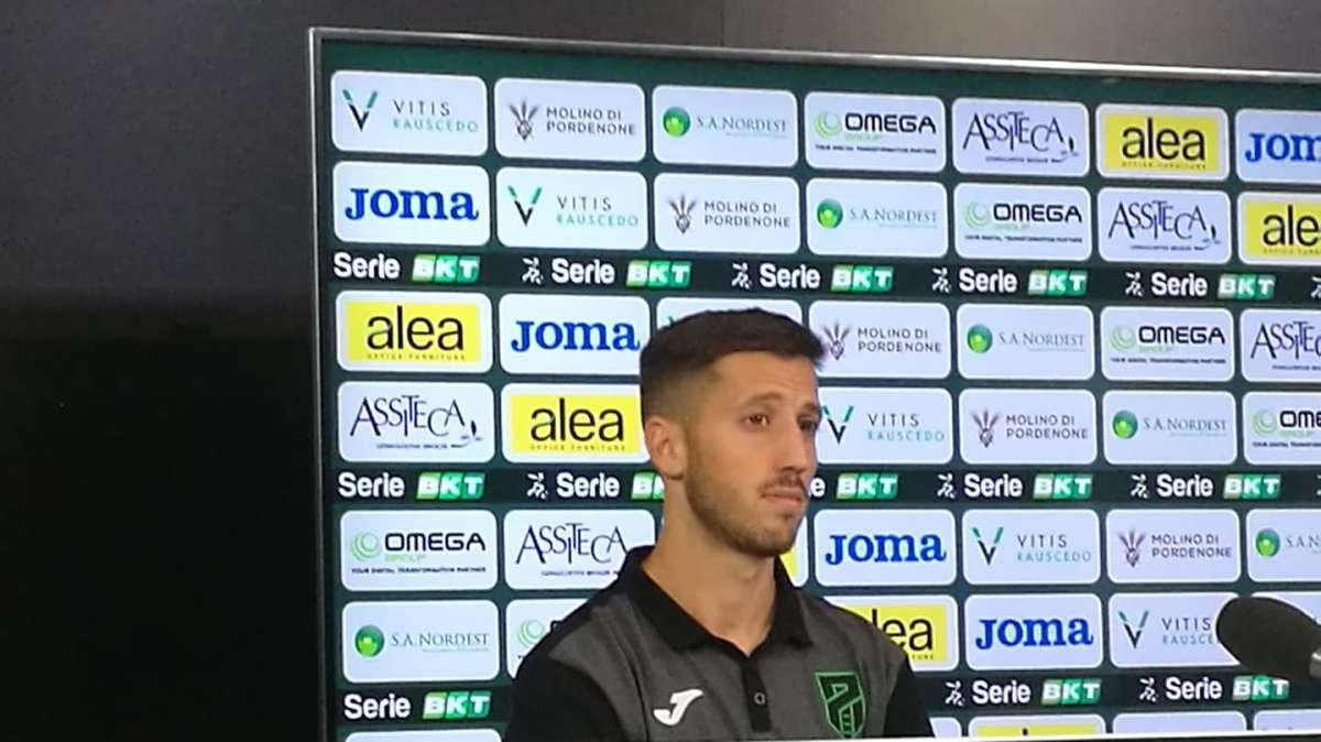 Pordenone, Ciurria: "Bella vittoria ma guai ad abbassare la guardia"