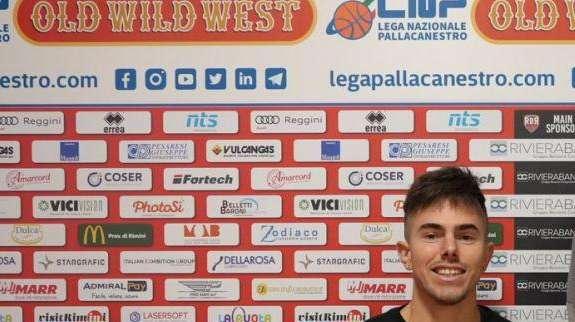 L'ex Apu Udine Francesco Pellegrino firma per Rimini