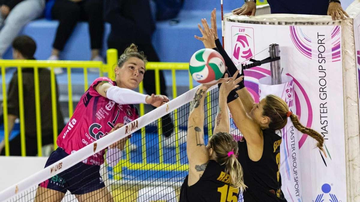 La Cda Talmassons esce sconfitta contro il Roma Volley Club 