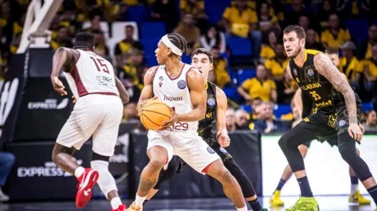 Trapani Shark più forte delle difficoltà: vittoria in BCL sul campo di Tenerife